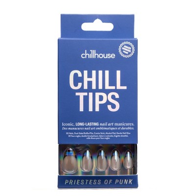 Press-On Nail Set Priestess of Punk 24ct