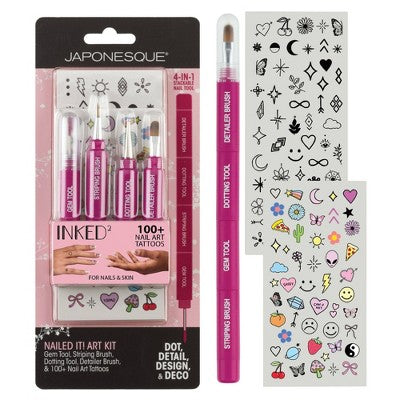 Nailed It! Kit Art Tattoos 6pc