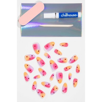 Fake Nails Sunset Sorbet 24ct