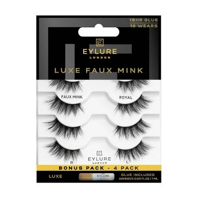 Faux Mink Royal False Eyelashes 4ct