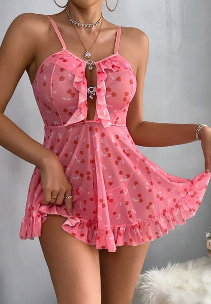 Cherry Wishes Chemise Set