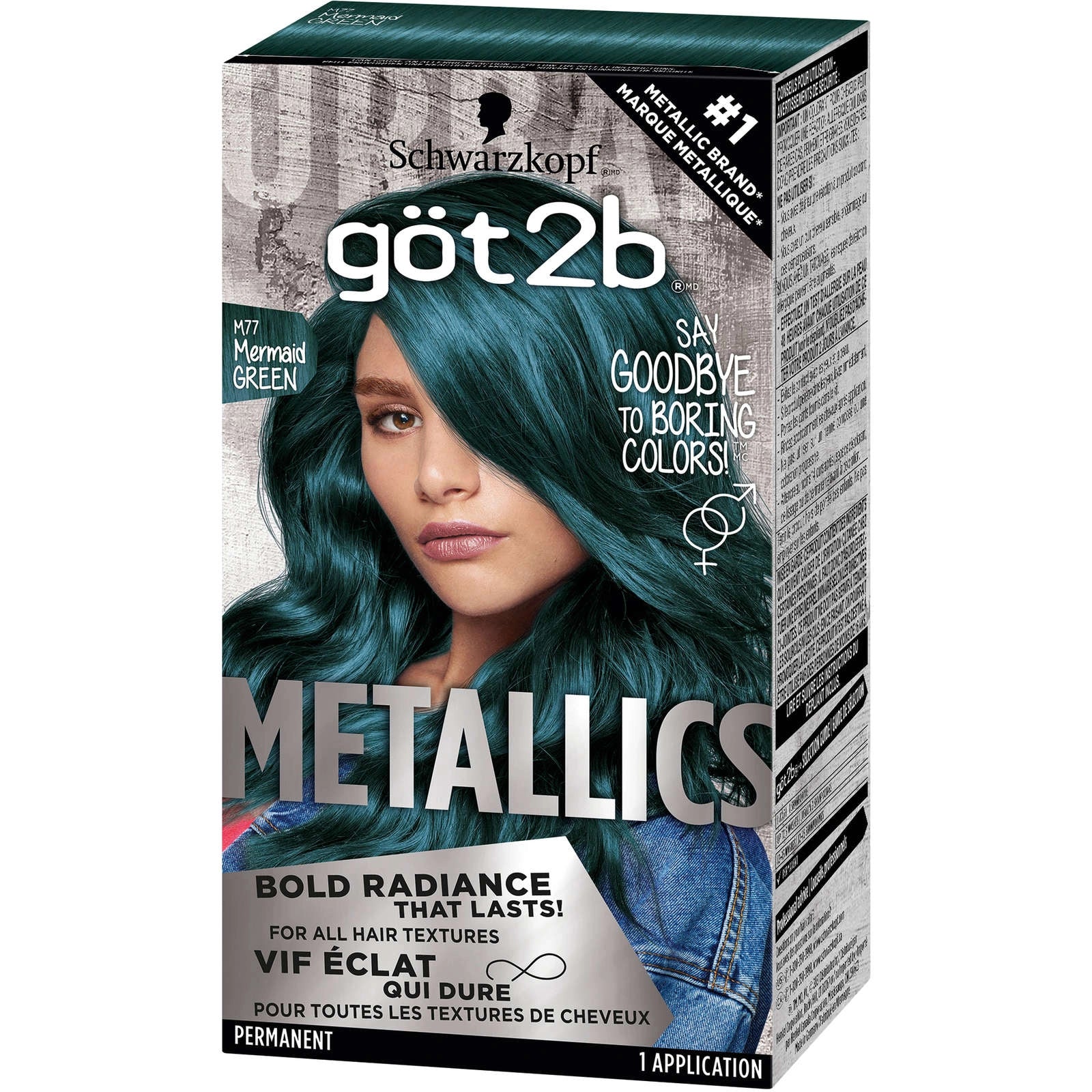 Metallics Permanent Hair Color (Colors)