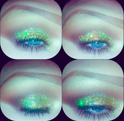 "GOLD CHROME!" Single Pressed Glitter Palette