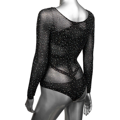 Radiance Long Sleeve Bodysuit - Queen - Black