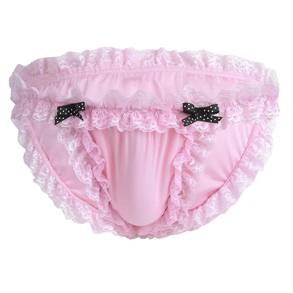 Sissy Ruffled Bloomer Panties – Satin (Colors) - Puppy's Aesthetics