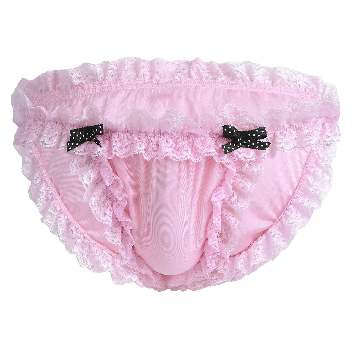 Sissy Ruffled Bloomer Panties – Satin (Colors)