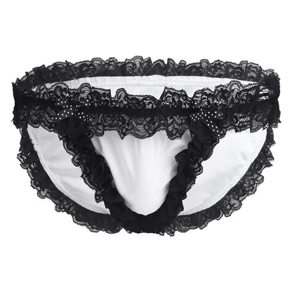 Sissy Ruffled Bloomer Panties – Satin (Colors) - Puppy's Aesthetics