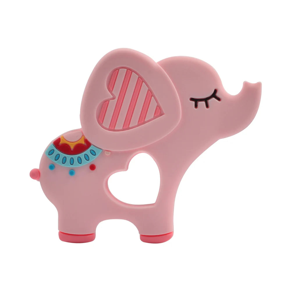 1PC Silicone Animal Teether (Colors)