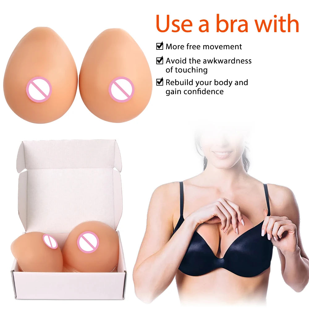Realistic Silicone Breast Forms