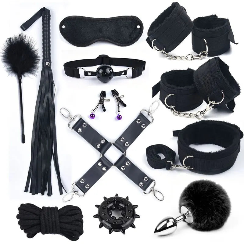 Complete Bondage BDSM Kit (Colors)
