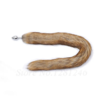 80cm Long Faux Fur Anal Tail (Colors)