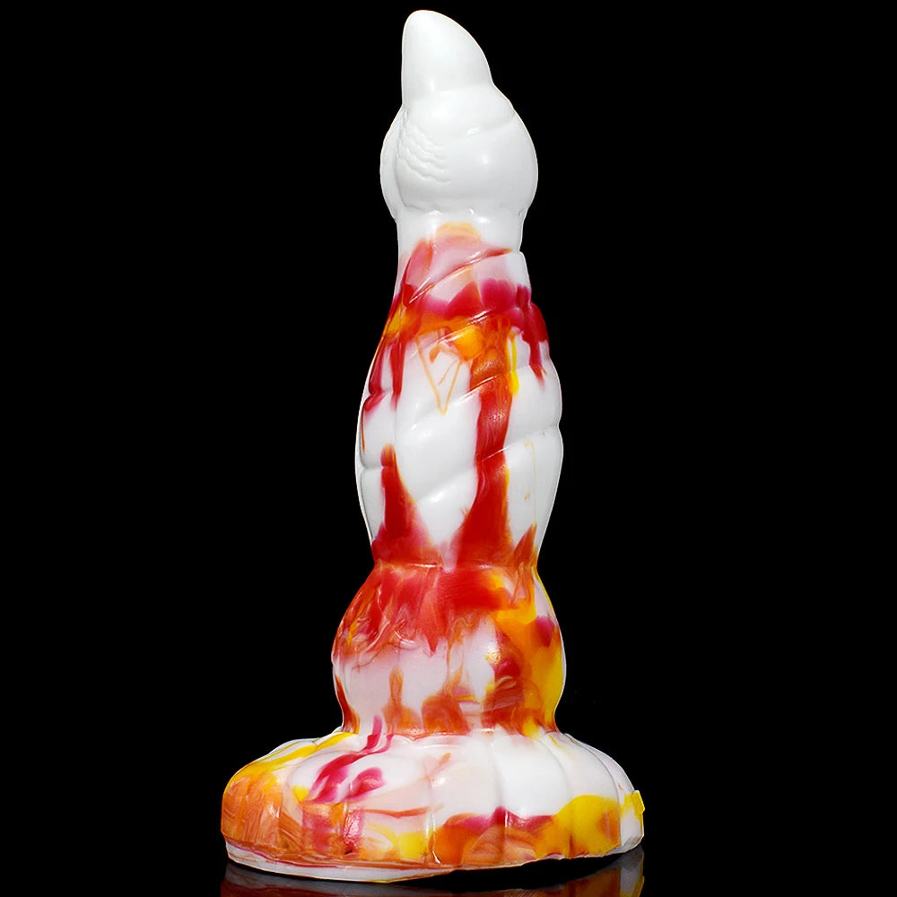 8-Inch Dragon Fantasy Silicone Dildo