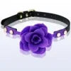 Silicone Rose Mouth Plug Ball - Puppy's Aesthetics