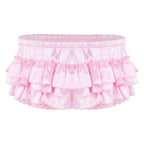 Sissy Ruffled Bloomer Panties – Satin (Colors)
