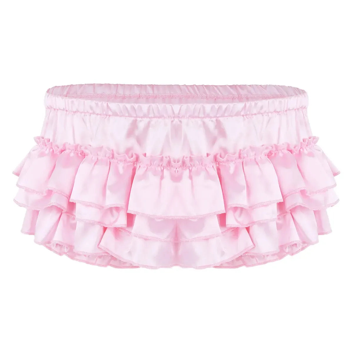 Sissy Ruffled Bloomer Panties – Satin (Colors) - Puppy's Aesthetics