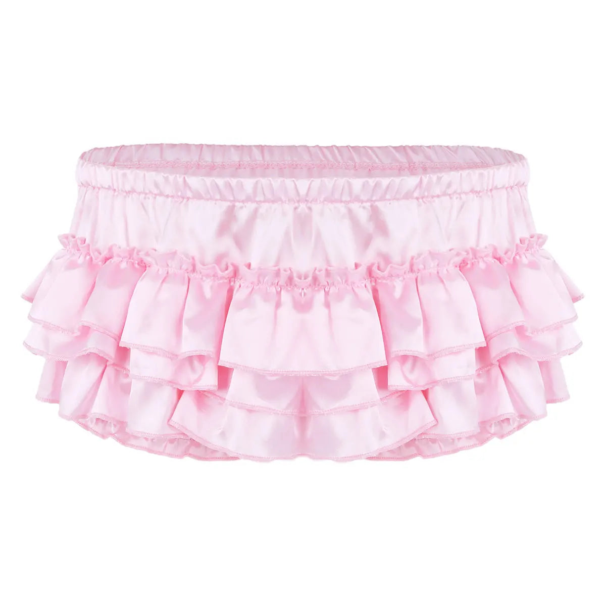 Sissy Ruffled Bloomer Panties – Satin (Colors)