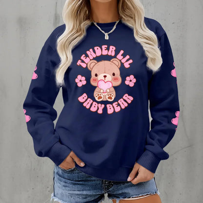 Tender Lil Baby Bear Play Sweater - Puppy's Aesthetics