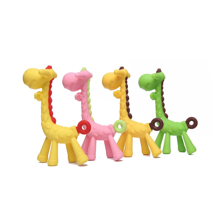 1PC Silicone Animal Teether (Colors)