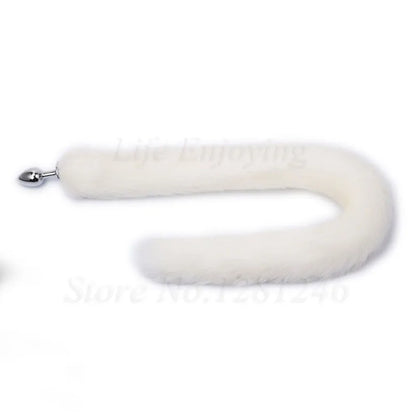 80cm Long Faux Fur Anal Tail (Colors)