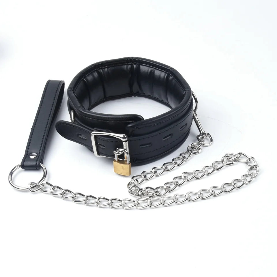 Ankle & Wrist Chain Lock Bondage Restraints
