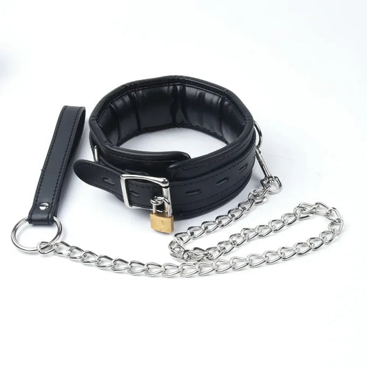 Ankle & Wrist Chain Lock Bondage Restraints - Puppy's Aesthetics
