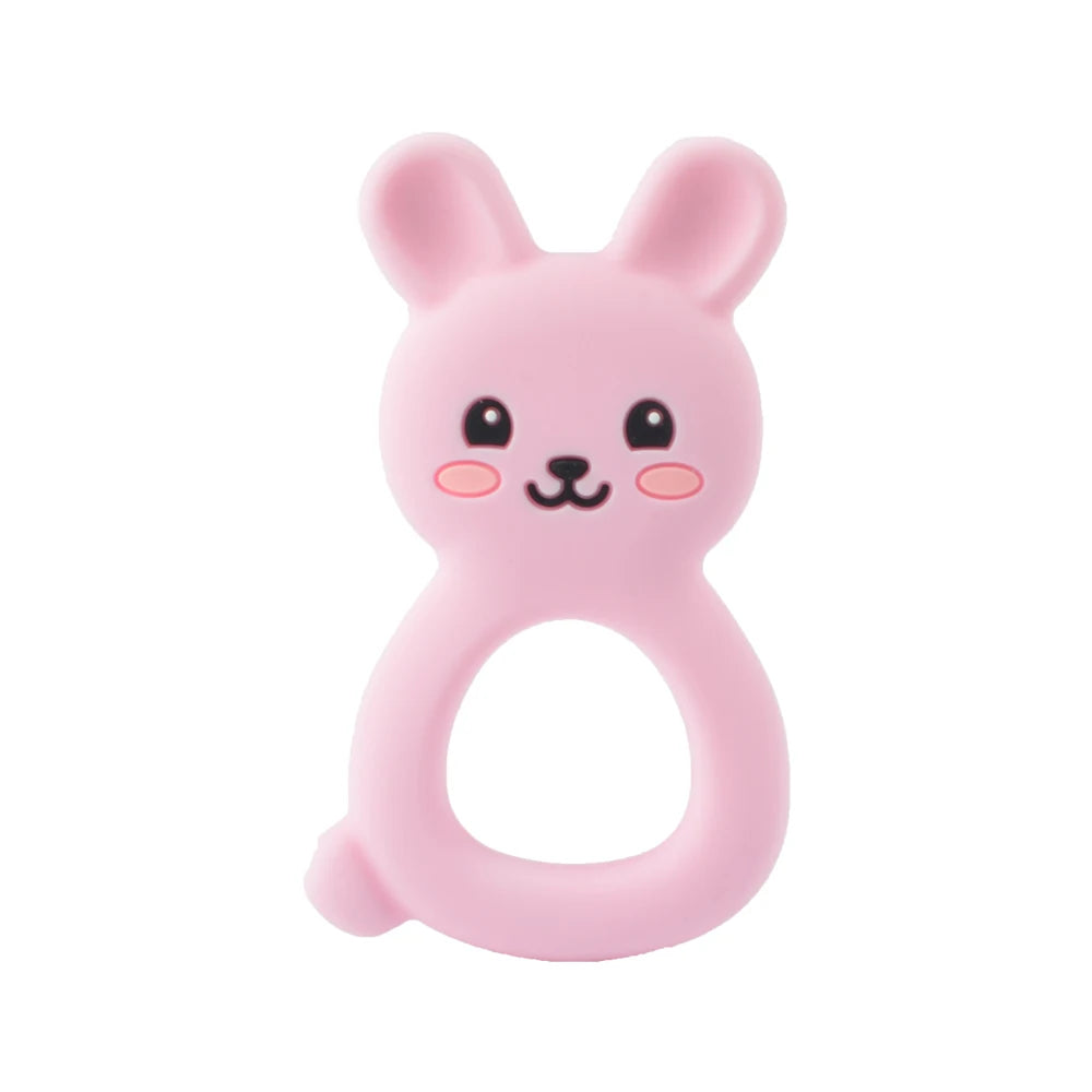 1PC Silicone Animal Teether (Colors)