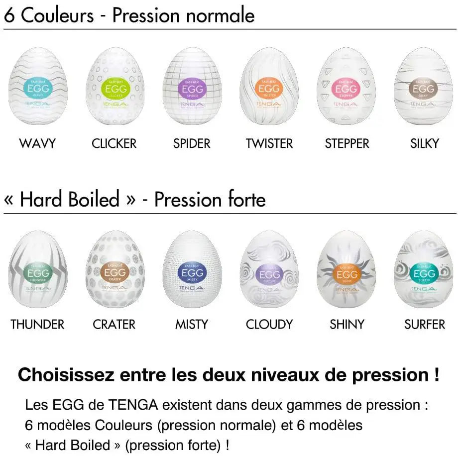 6-Piece Soft Texture Wellness Egg Set