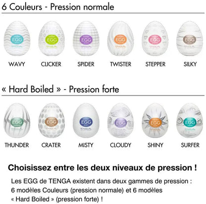 6-Piece Soft Texture Wellness Egg Set