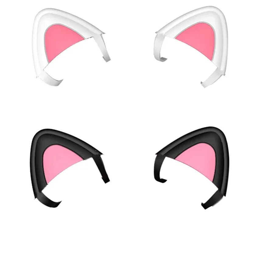 Kawaii Cat Ear Headphone Clips - Puppy's Aesthetics
