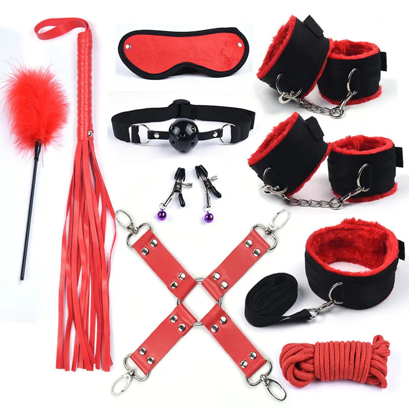 Complete Bondage BDSM Kit (Colors)