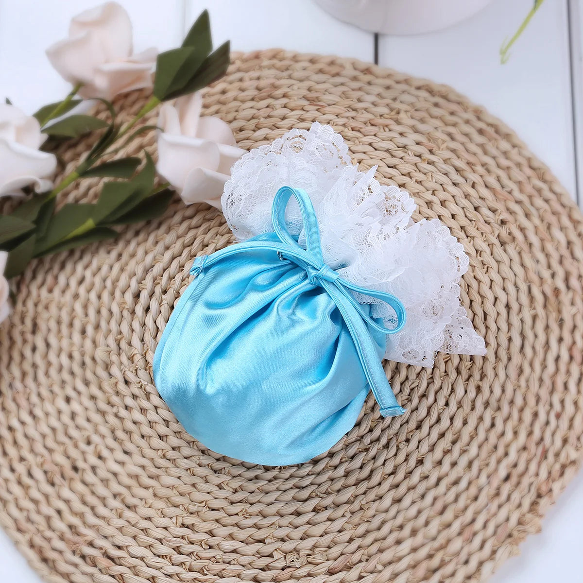 Sissy Lace G-String – Satin Underwear