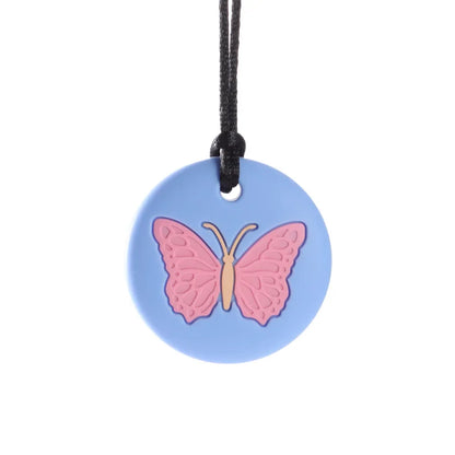 Cute Chewy Butterfly Necklace Teether