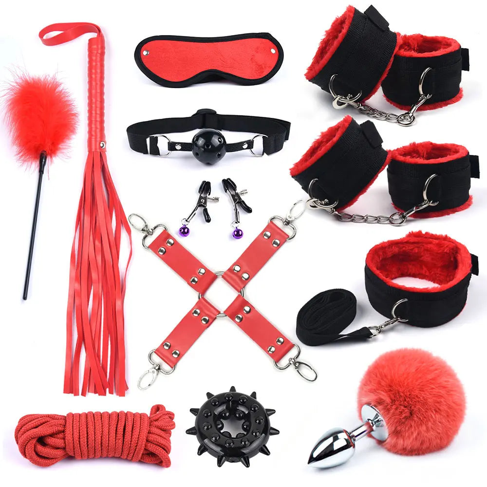 Complete Bondage BDSM Kit (Colors)