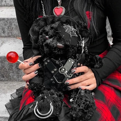 Handmade Gothic Lolita Bear Bag