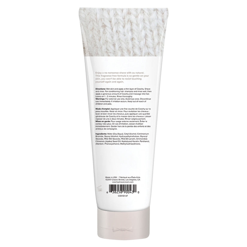 Coochy Shave Cream-Au Natural 7.2oz