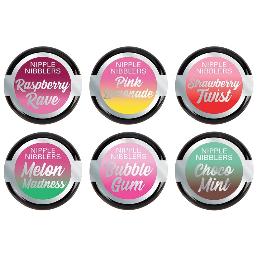 Jelique Nipple Nibblers Cool Tingle Balm-Assorted Bowl of 36 (3g)