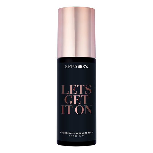 Simply Sexy Confessions Pheromone Body Mist-Let's Get it On 3.35oz