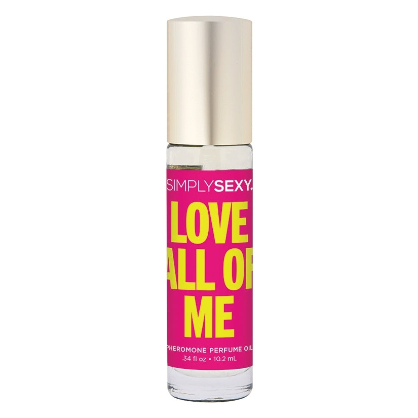 Simply Sexy Pheromone Perfume Oil Roll-On-Love All Of Me 0.34oz