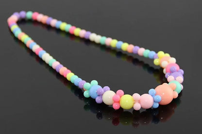 Cute Candy Color Star Necklace