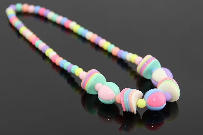 Cute Candy Color Star Necklace