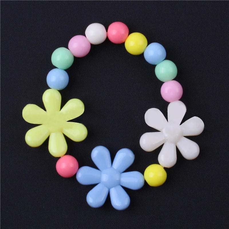 Cute Candy Color Star Necklace