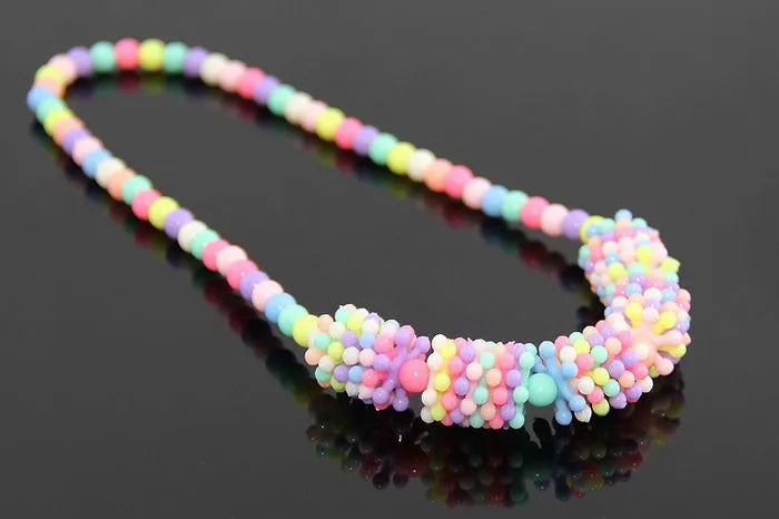 Cute Candy Color Star Necklace