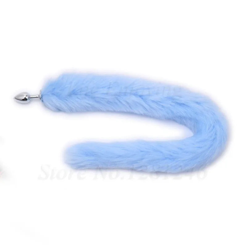 80cm Long Faux Fur Anal Tail (Colors)