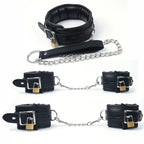 Ankle & Wrist Chain Lock Bondage Restraints