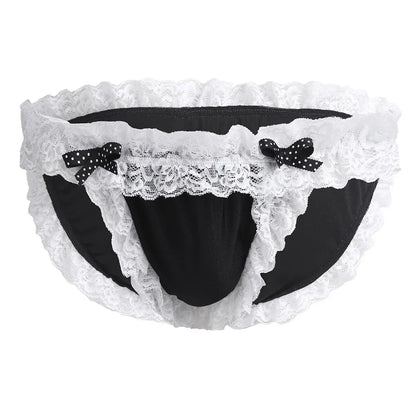 Sissy Ruffled Bloomer Panties – Satin (Colors) - Puppy's Aesthetics
