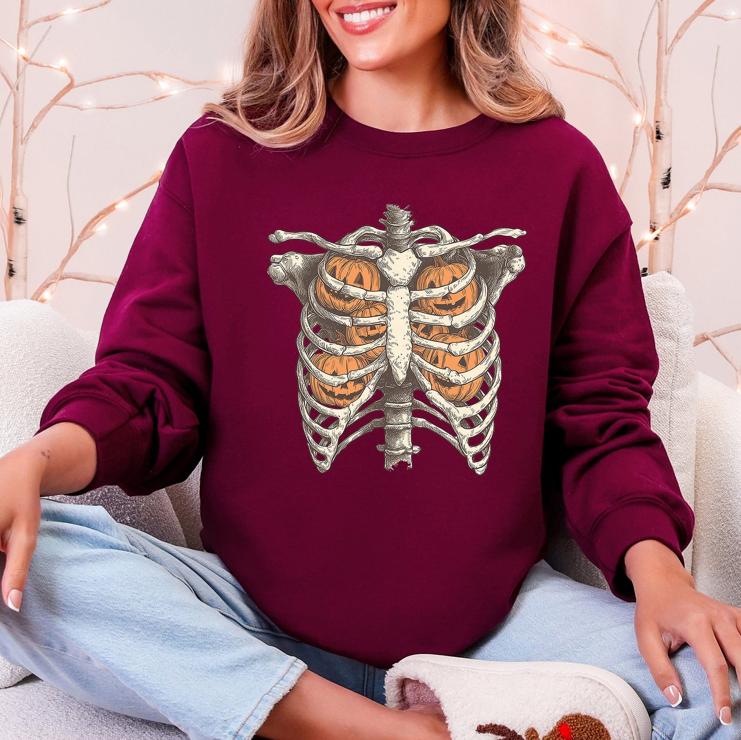 Halloween Skeleton Sweater