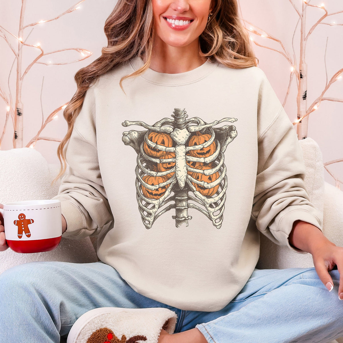 Halloween Skeleton Sweater