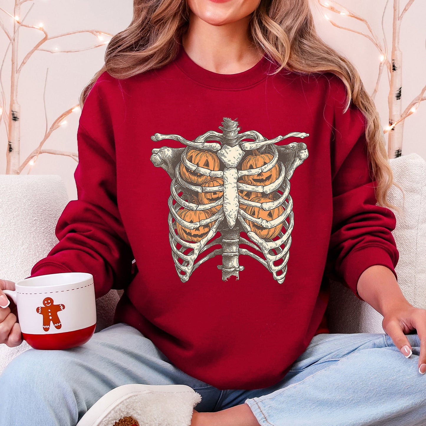 Halloween Skeleton Sweater