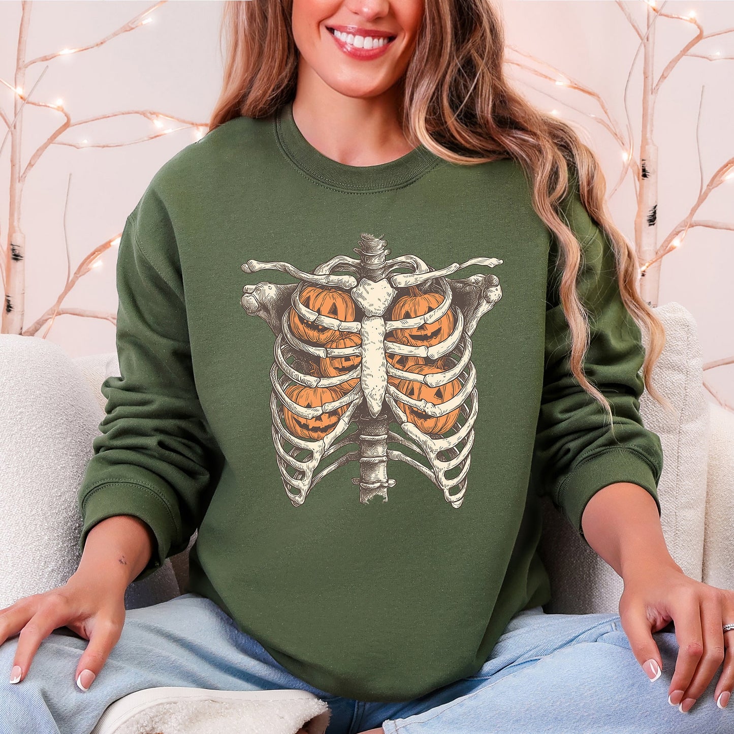 Halloween Skeleton Sweater