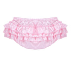 Sissy Ruffled Bloomer Panties – Satin (Colors)